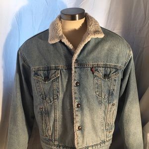 Levis Sherpa-Lined Denim Jacket